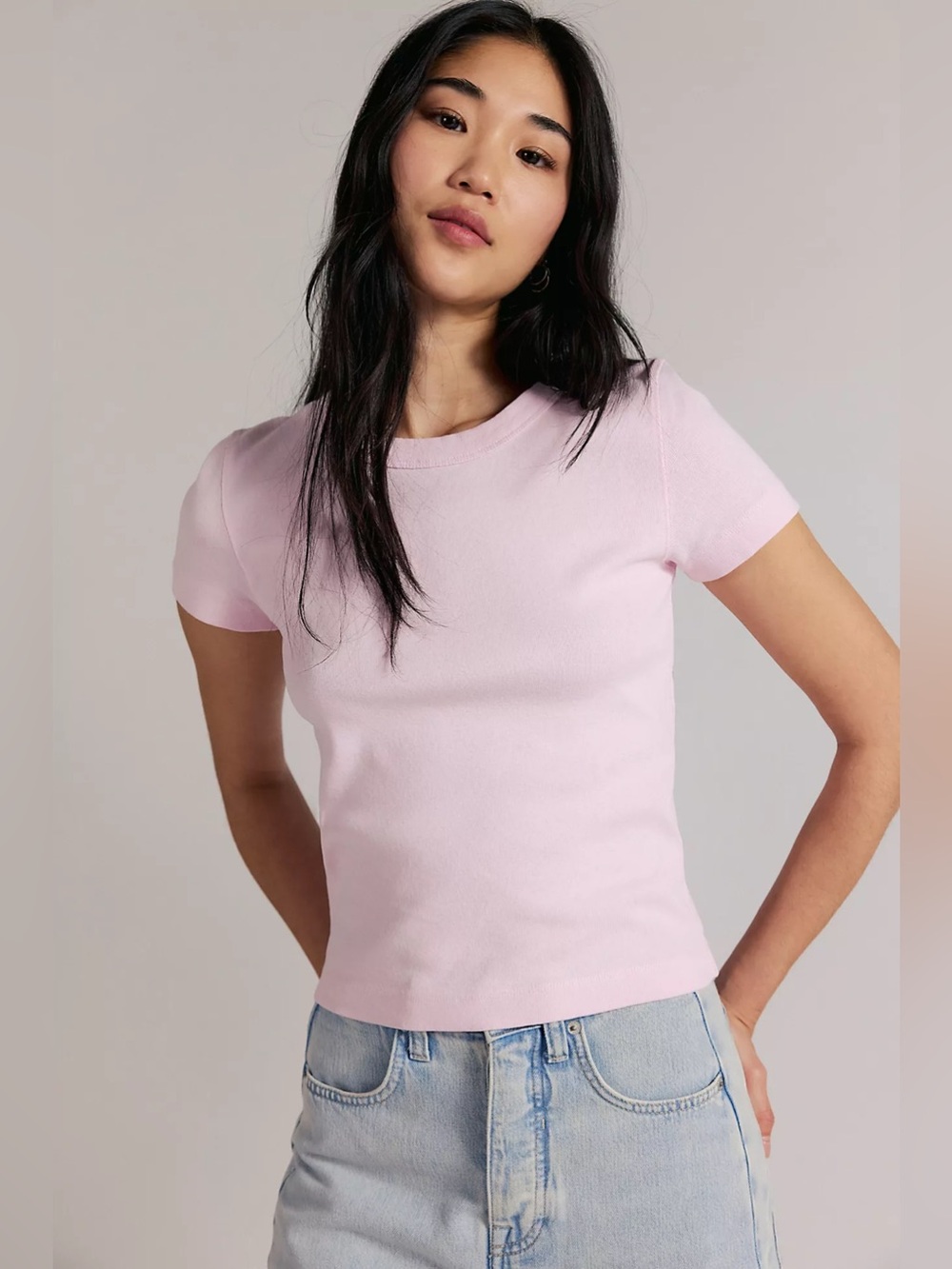 NWT! Free People We The Free Atlas Crew Tee Sz Large & XL